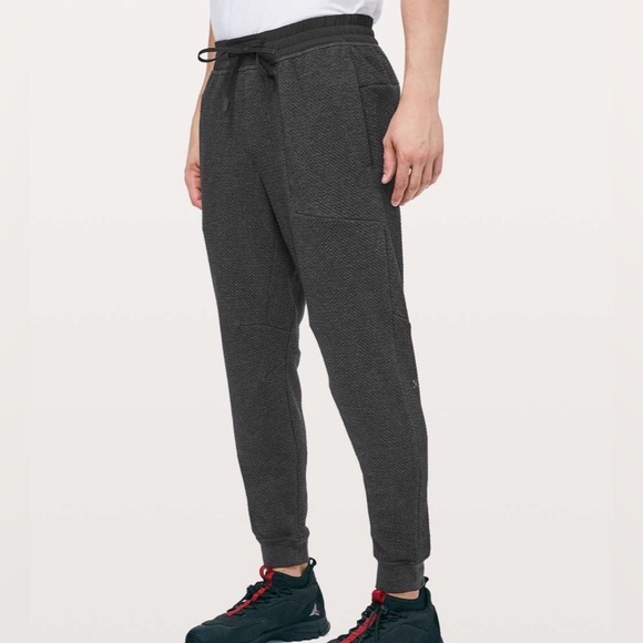 lululemon athletica Other - Lululemon At Ease Joggers in Heathered Black